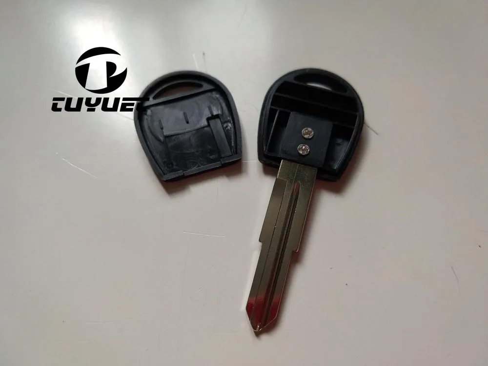 BLANK TRANSPONDER KEY SHELL FOR CHEVROLET SAIL LOVA LEFT BLADE