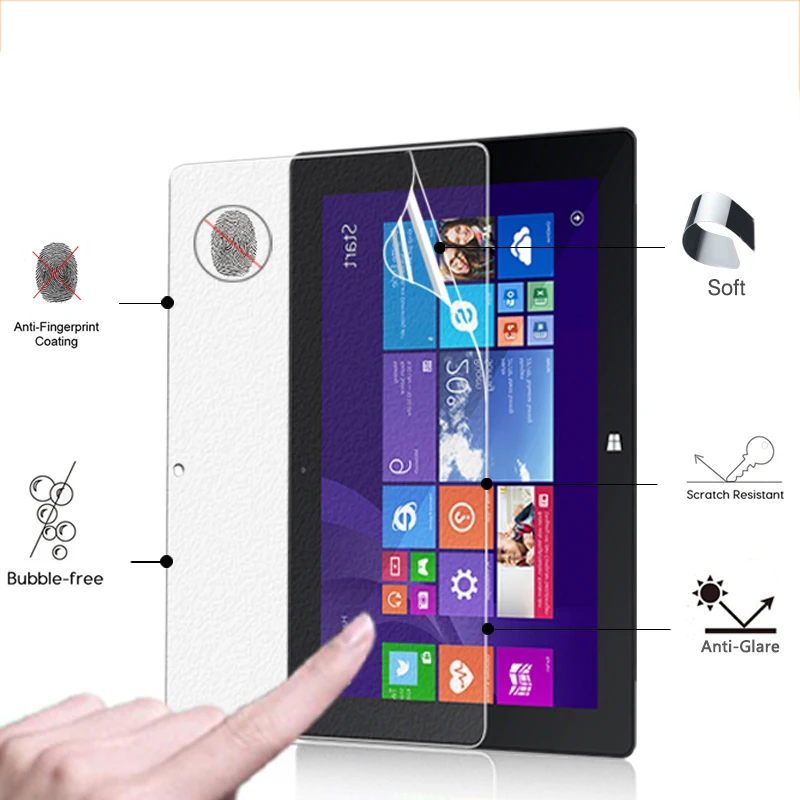 Premium Anti-Glare screen protector matte film For TrekStor SurfTab Wintron 10.1 anti-fingerprint screen protective films + tool