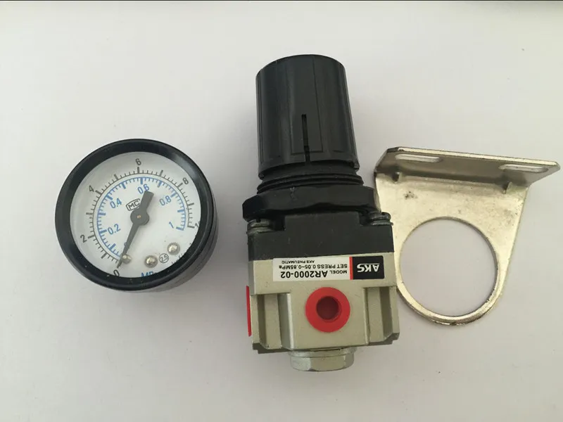 Pneumatic Air Pressure Regulator AR2000-02 Thread 1/4 inch