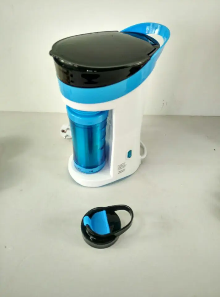 Электрическая кофеварка для путешествий my Brewer Перманентный фильтр Пивоваренная корзина персональная Кофеварка из нержавеющей стали