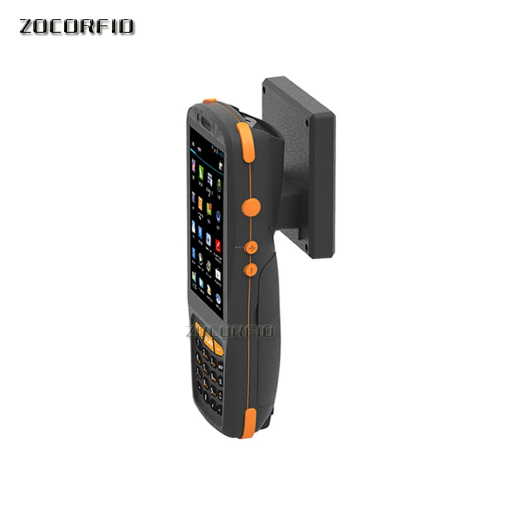 Handheld pos terminal with NFC UHF RFID reader /UHF handheld reader Data Terminal 1D,2D Laser Barcode Scanner