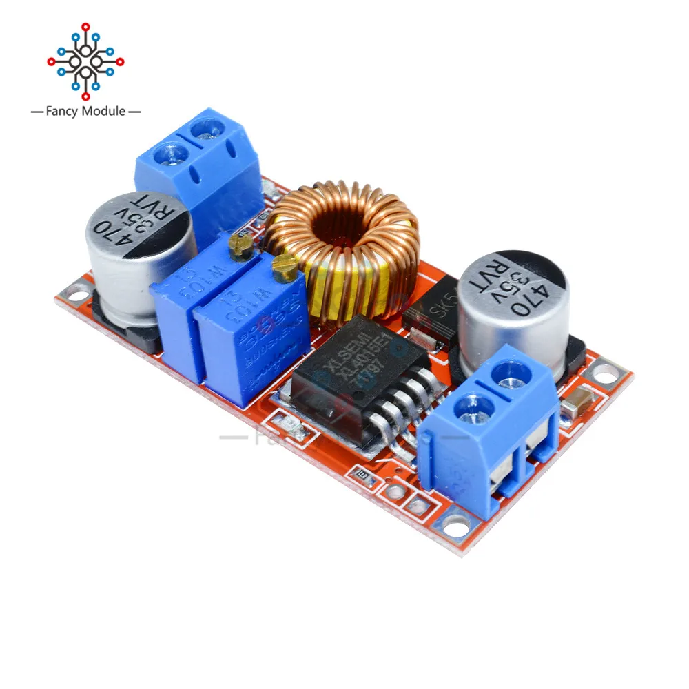 5A DC to DC CC CV Lithium Battery Step Down Charging Board Led Power Converter Lithium Charger Step Down Module