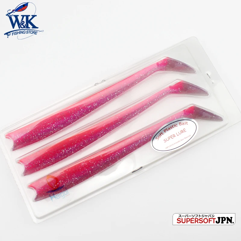22cm Sayori Shad Paddle Tail Shad Big Size Optional Color Soft Lure Action of Trolling Shad Soft Silicone Bait Fishing Lure