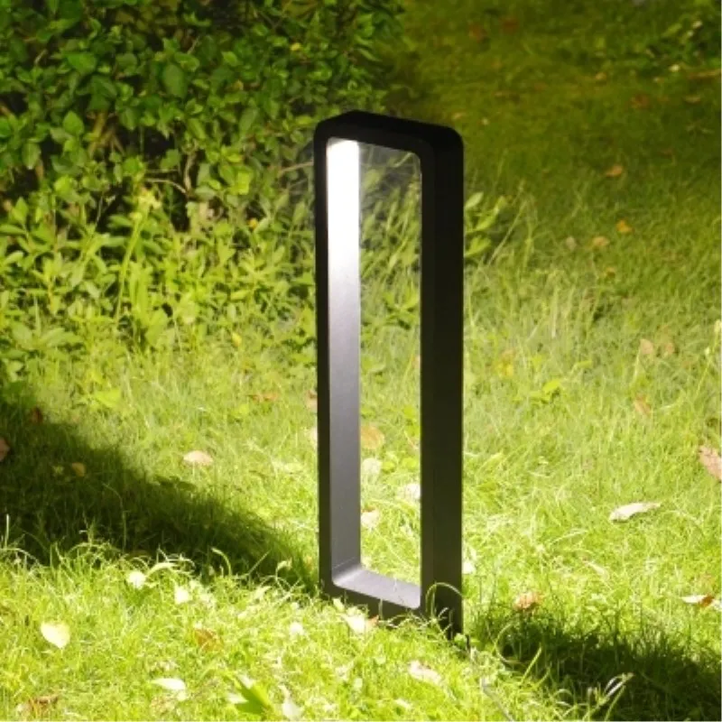 Rectangle Design LED Lawn Lamp 10W Courtyard Pathway Villa Waterproof IP65 Landscape Light Outdoor Garden Lamp