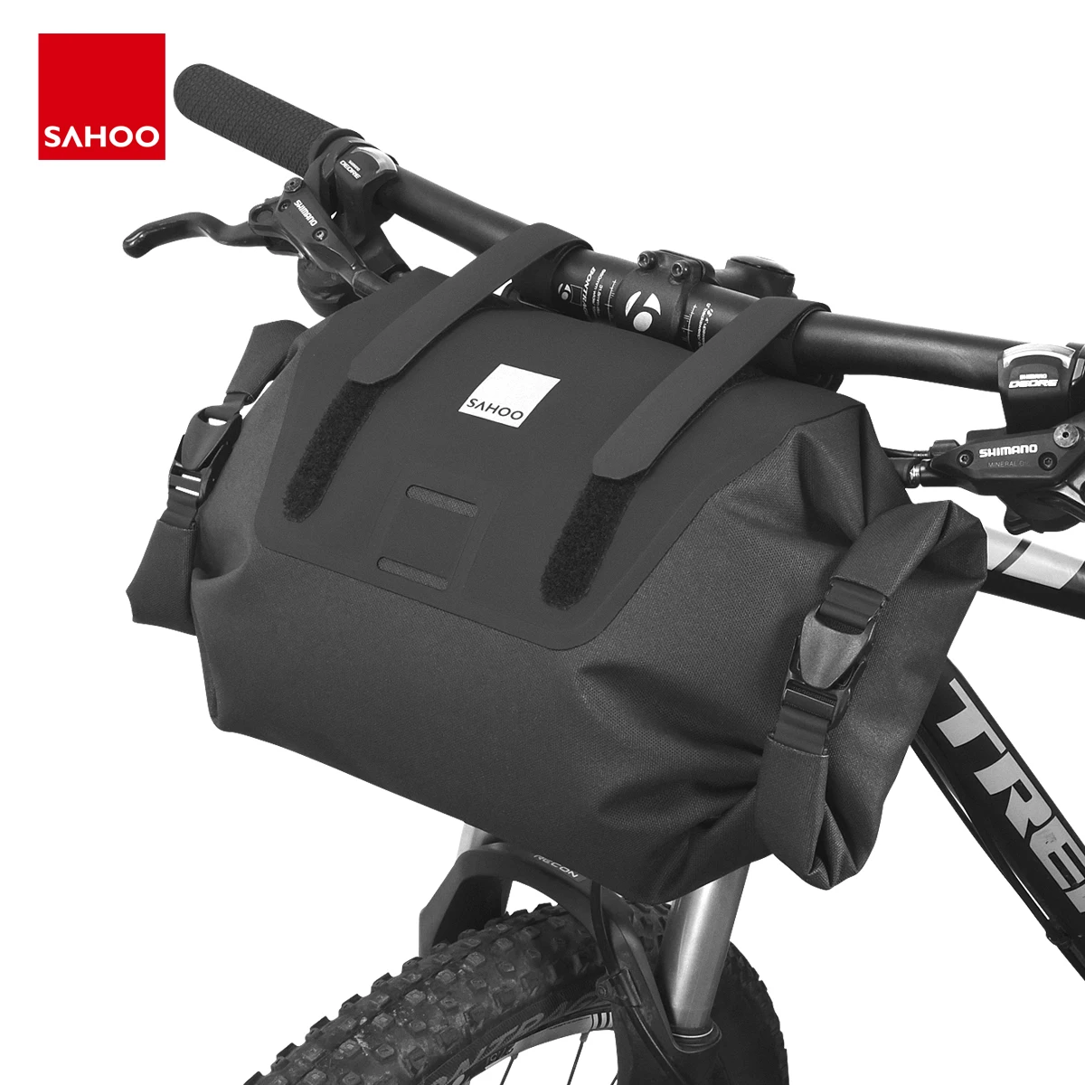 Sahoo Pro 112030 Full Waterproof 7L Adjustablec Capacity Road Mountain Bicycle Cycling Bike Handlebar Bag Pannier Dry Pack Sack