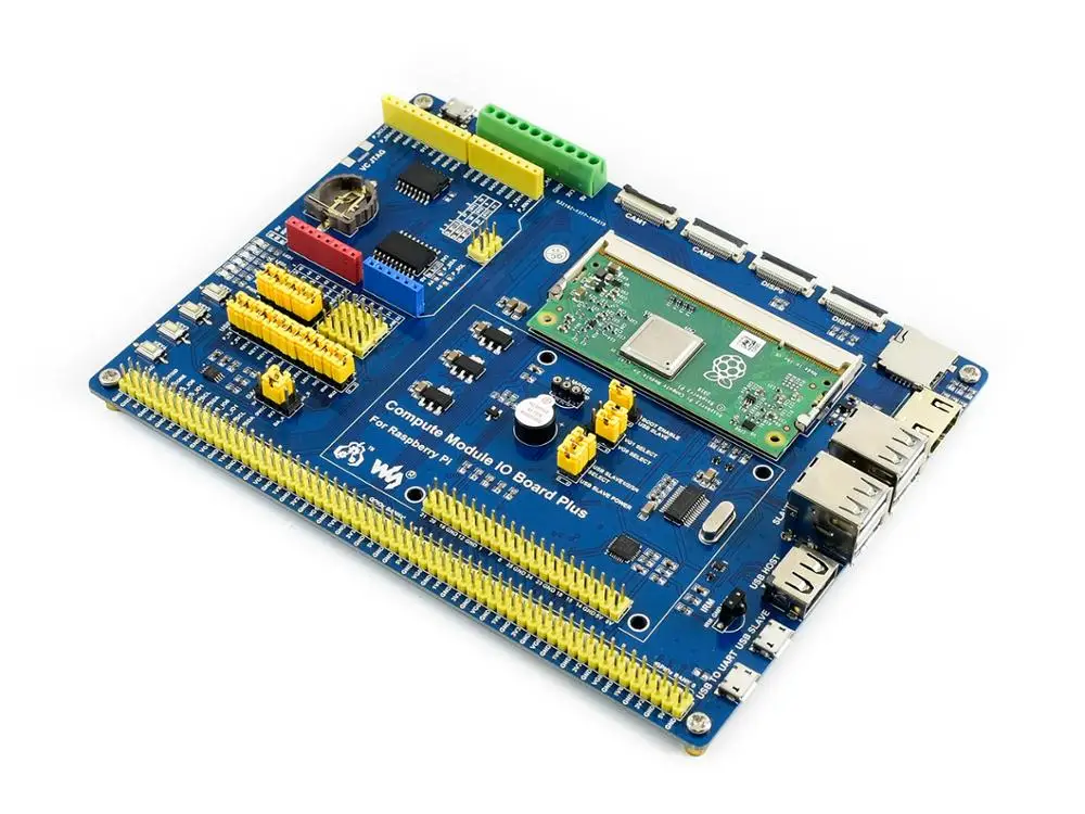 Raspberry Pi Compute Module 3+/32GB Development Kit Type A, CM3+ IO Board, DS18B20, IR Remote Controller