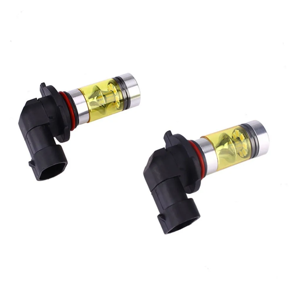 2pcs 9005 H4 H11 LED Fog Lights Bulb 1800LM 3000K Gold Yellow light Car Driving Running Lamp Auto Leds Light 12V 24V