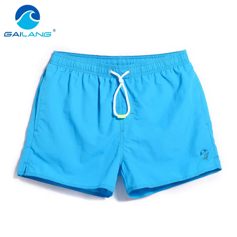 Gailang Degli Uomini di Marca Spiaggia Shorts Pugile Tronchi di Bordo Shorts Costumi Da Bagno degli uomini Costumi Da Bagno Bermuda Gonne e