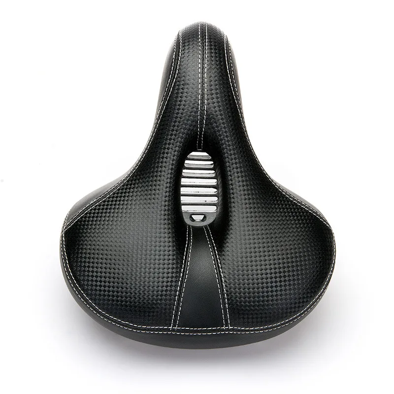 2018 Sale Selim Selle Sella Carbonio Wide Bicycle Seat Thicken Bike Saddle Bicicleta Cycling Mtb Cushion Asiento Sponge Soft