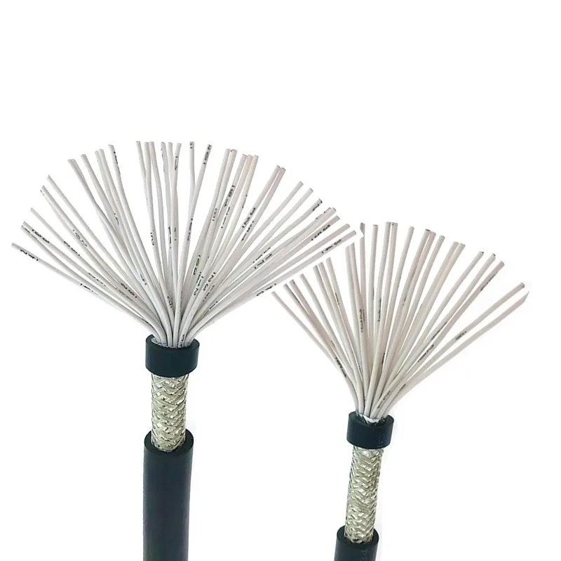 

18AWG 20AWG 30/24/16/20 cores Shielded cable 5meters pure copper RVVP shielded wire control cable signal wire