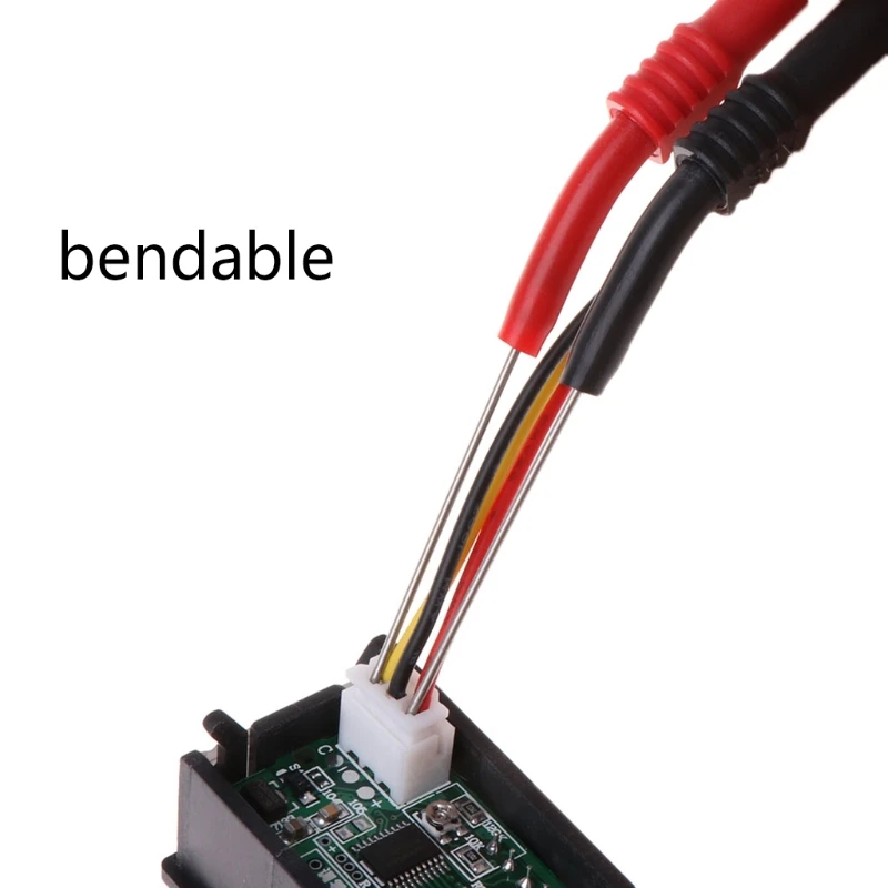 Test Leads Pin L95mm Flexible Test Probe Tips 1Mm Connector Multimeter Needle #0616