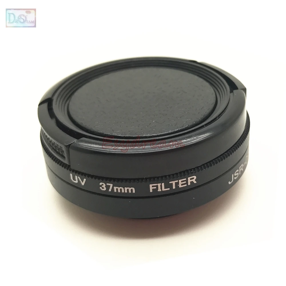 37mm UV Filter + Ring Adapter + Lens Cap Kit 3in1 Set for Xiaomi Yi Xiaoyi II 4K 4K+ Plus Sport Action Camera Accessories