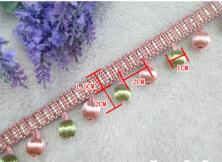 10 Yard/Lot Curtain Laciness Tassel Fringe Decoration Wedding Application Curtains Sofa, Table cloth,DIY Bed Accessories