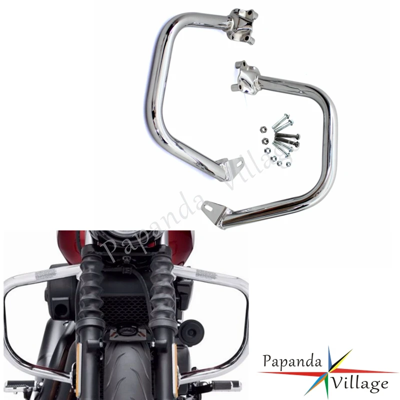 

for Harley Street 500 750 2015 2016 2017 Motorbikes Accessories Chrome Detachable Highway Crash Bars Protection Engine Guard