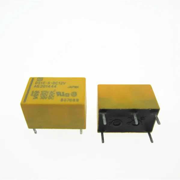 Imagem -02 - Relé Ds1e-s-dc12v Ds1e-dc12v Ds1e-s12vdc Ds1esdc12v 12v 12vdc Dc12v Dip5 12v