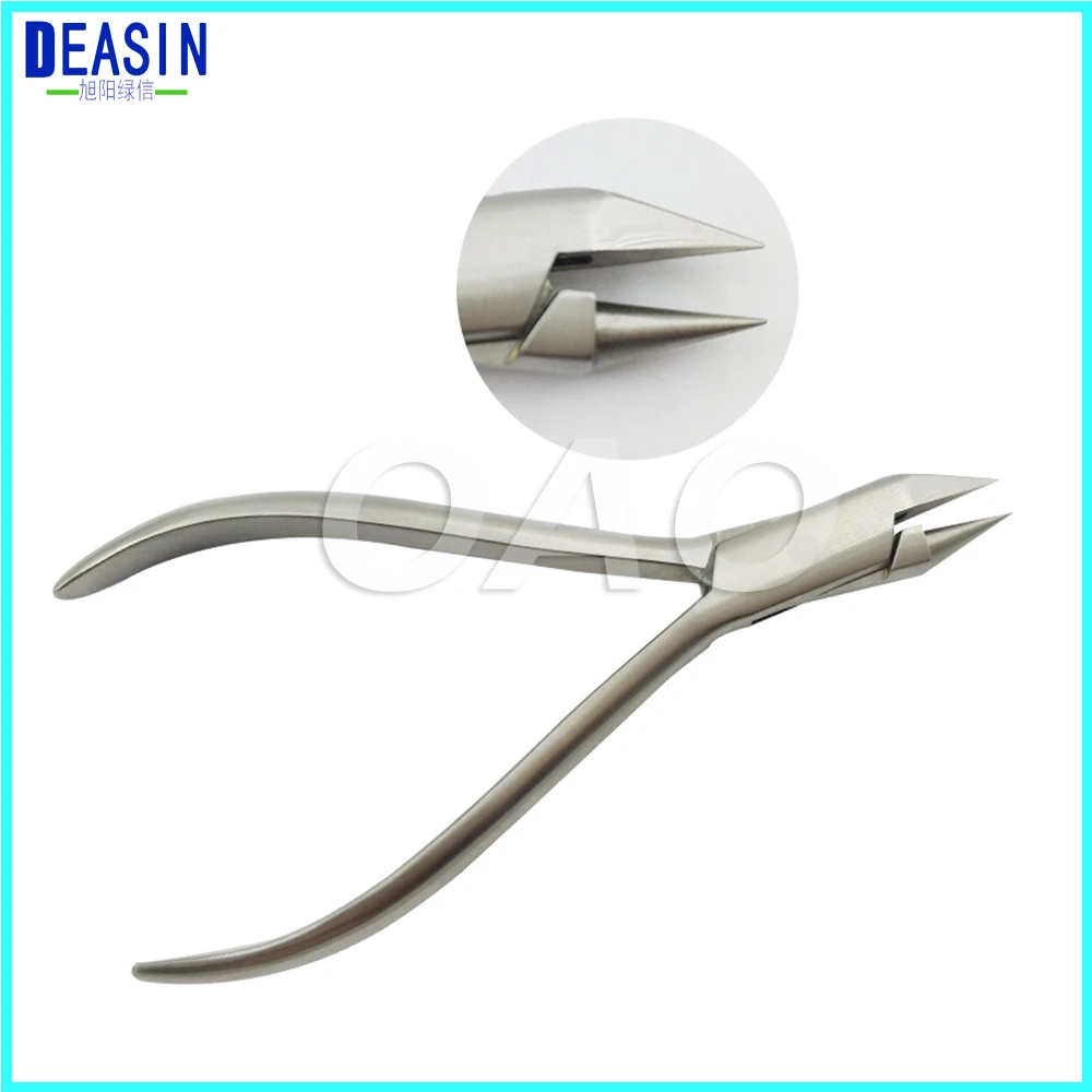 

2018 good quality Dental orthodontic filament forming forceps Pointed dual purpose pliers Filament bending pliers dentist tools