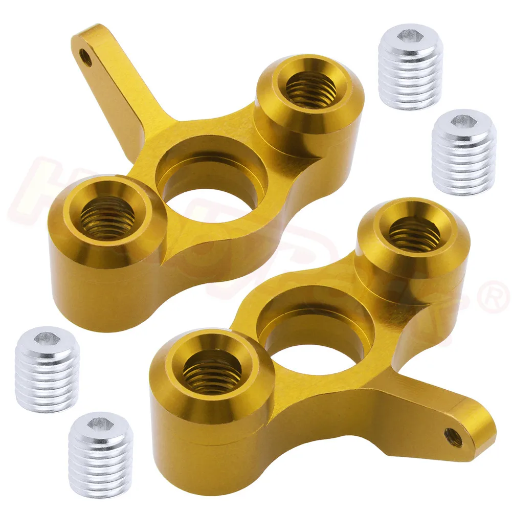 Aluminum Steering Knuckles Hub Carrier L/R EA1003 for JLB Racing CHEETAH 1/10 Brushless RC Car Monster Truck Upgrade Parts