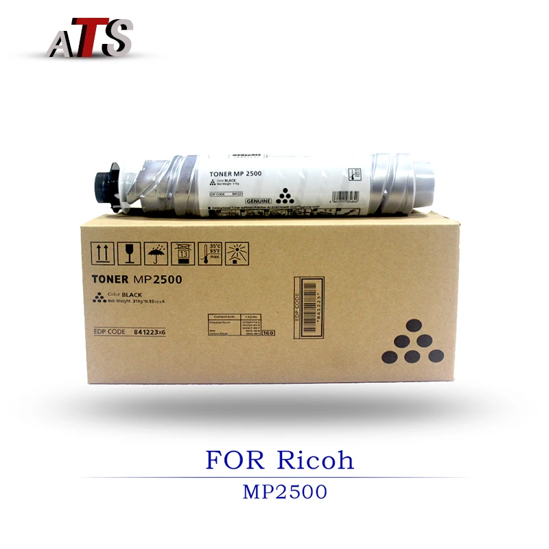 

2 шт., картриджи с тонером для Ricoh Aficio P2500c mp2500 2500SP 2500LN