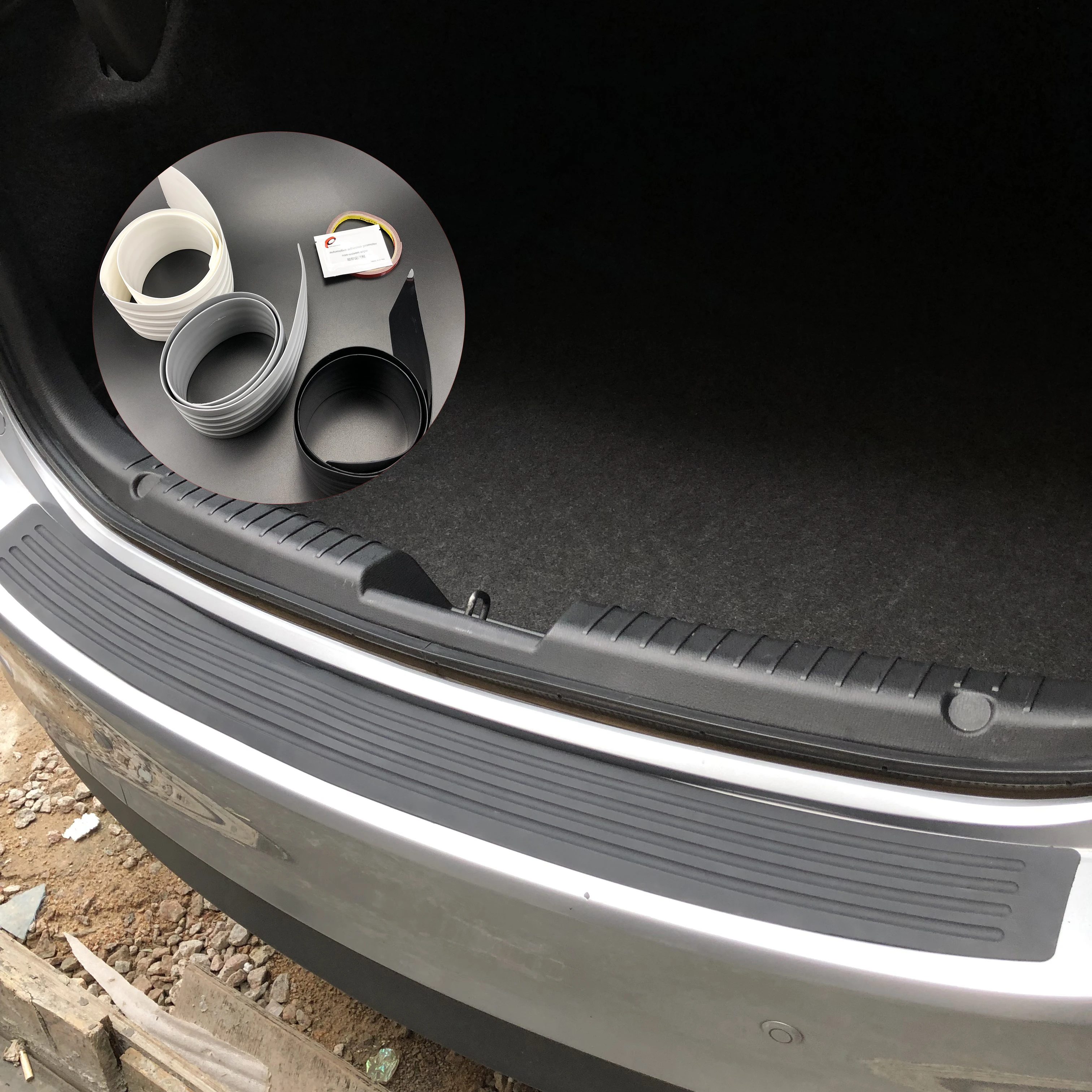 

Car Rear Bumper Scuff Protective Cover For Kia Rio K2 K3 K5 K4 K9 K900 KX3 KX5 KX7 Cerato Soul Forte Sportage