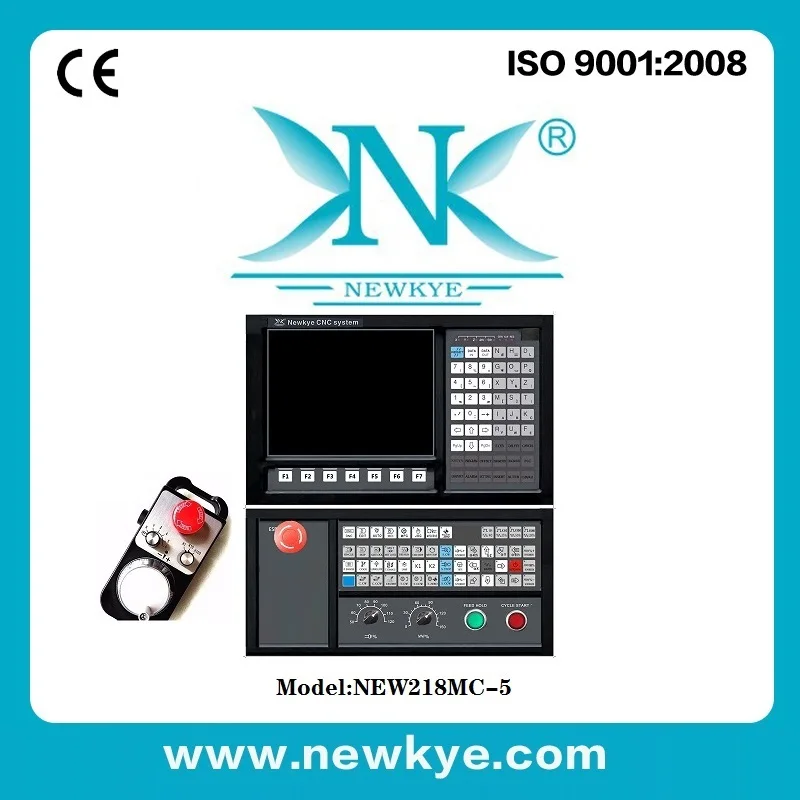 

Newkye 5 axis NEW218MC drilling&milling CNC controller system with remote handwheel for milling machine center