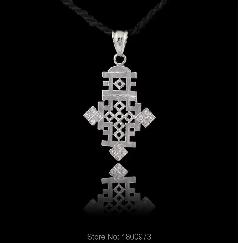 New Arrival Ethiopian Cross Pendant silver plated Fashion Jewelry wedding for african wedding Pendant Free shipping