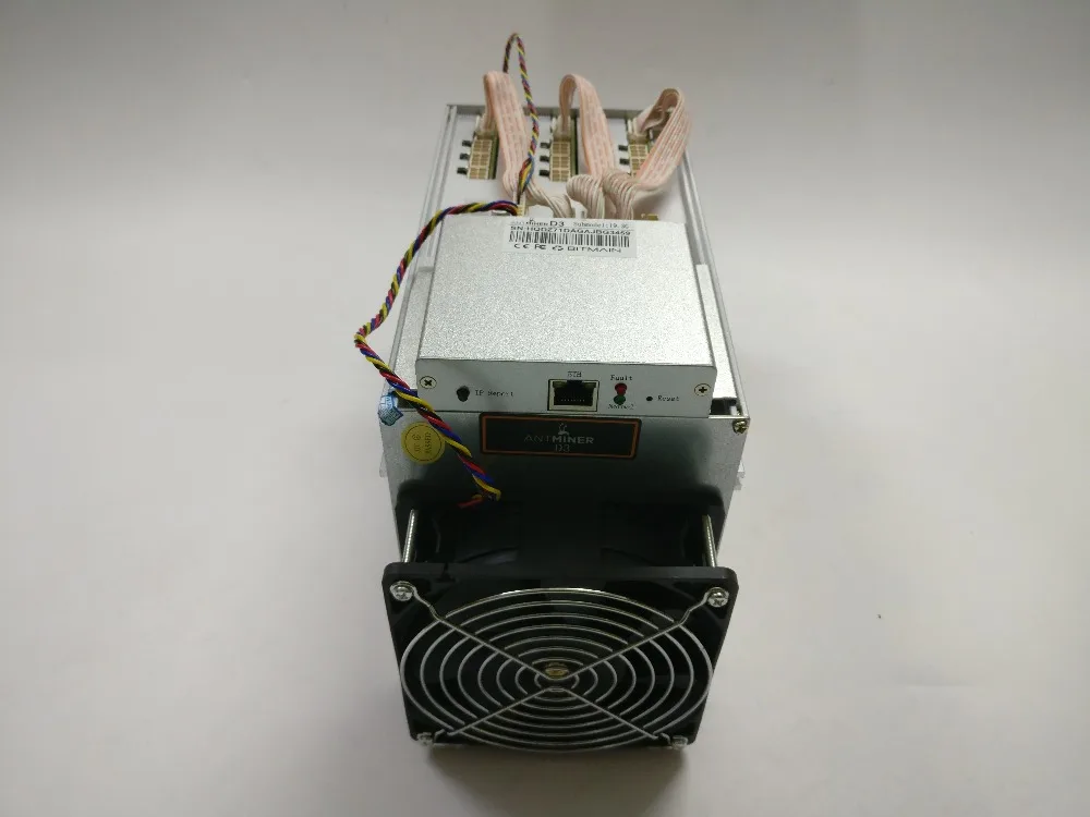 MINER ANTMINER D3 19GH/s 1200W on wall (no power supply) BITMAIN X11 dash mining machine can miner BTC on nicehash