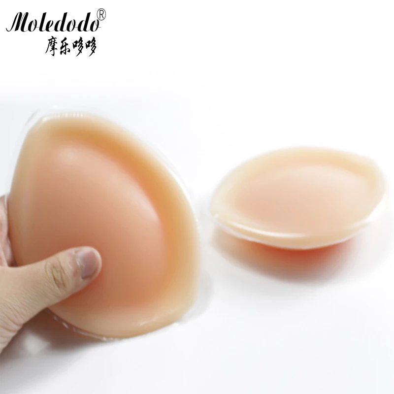 

Bikini Swimsuit Special Silicone Chest Pad Gather Thickening Burst Cleavage Ultra Thick Transparent / Skin Color D30