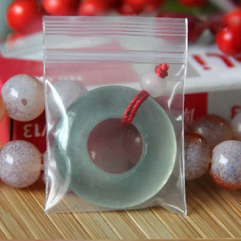 PE Poly Small Pack-bag 1000pcs Super Thick Ziplock Bags / Clear Plastic Mini Pouch Zipper Seal Jewelry Package Pill Packing-bag