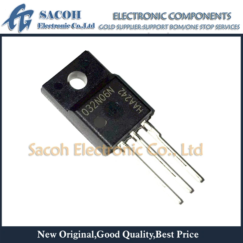 

Refurbished Original 10Pcs/Lot IPA032N06N3G OR IPP032N06N3G OR IPI032N06N3G 032N06N TO-220/220F 120A 60V Power MOSFET