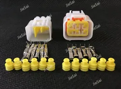 6 Pin Female Male Waterproof Electrical Wire Connector Plug Auto Connectors FW-C-6M-B FW-C-6F-B