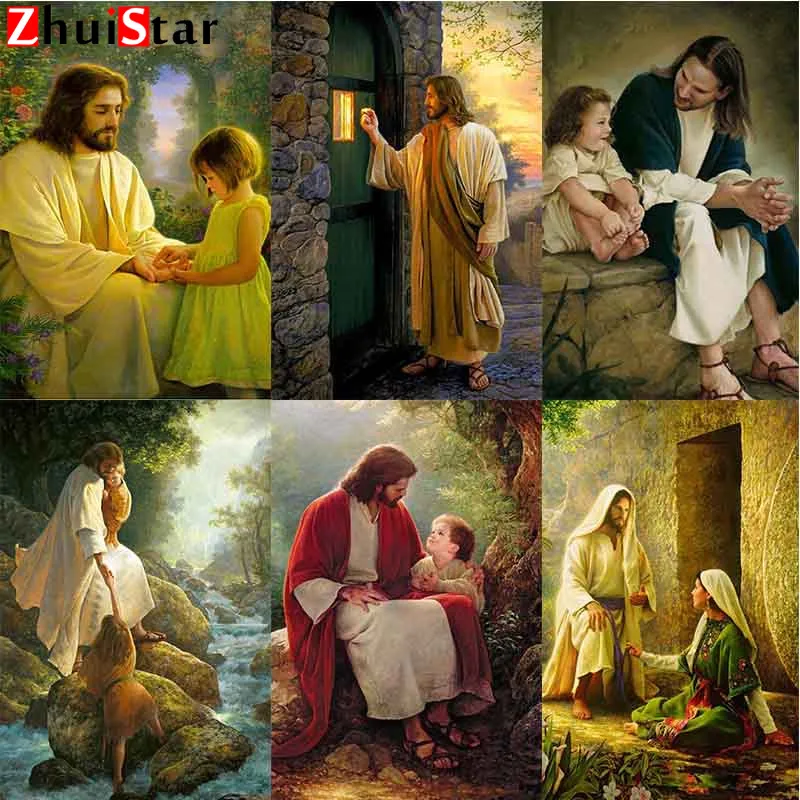 

Diy Full Square Diamond Painting Jesus Christ Redeemer Religious Cross Stitch Crafts Full Mosaic Diamond Embroidered Mosaic ZWQ