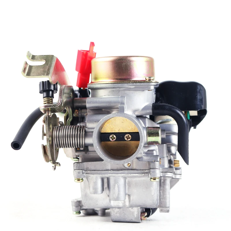 Scooter Motorcycle CVK30 30mm Carb Racing Carburetor For AN250 CVK 150cc 250cc ATV Scooter GY6 125 150 up 200cc TANK 260