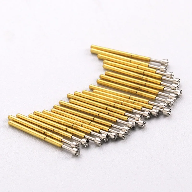 100PCS P160-H3 Spring Test Pin Test Probe 23 or 24.5mm Dia 1.80mm Needle Pogo Pin P160-H Dia 1.36mm Circuit Board PCB Test Tool