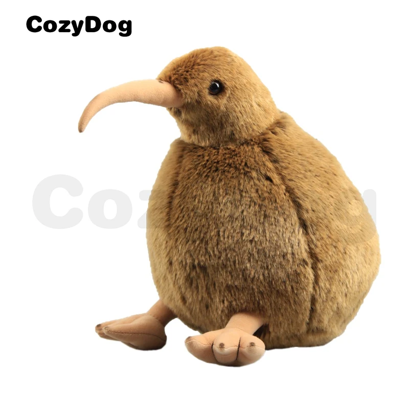 New Zealand Kiwi Bird Stuffed Plush Toy Brown Kiwi Birthday Gift Stuffed Animals Toys Kiwis Bird 27 CM 11''