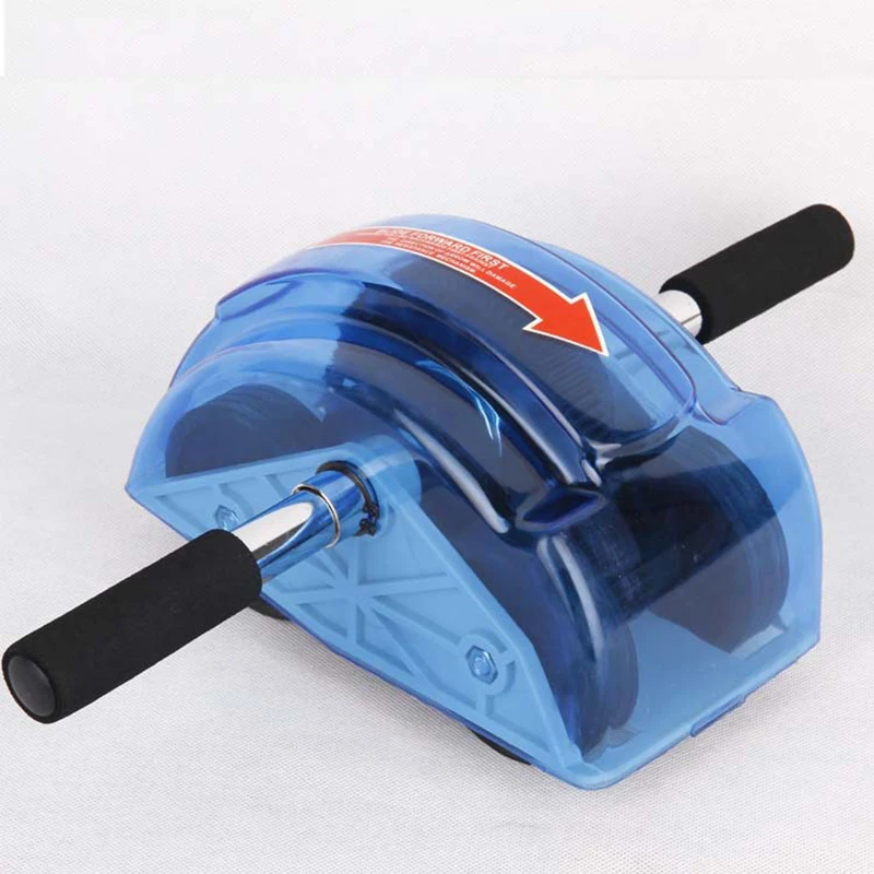 Home GYM Spring Gear Ab Roller Wheel for Abdominal Exercise Fitness Silence Four-wheeled Abs Rollers Musculation Abdominaux