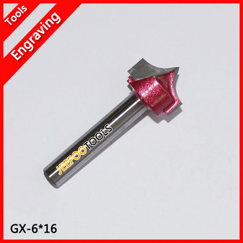 6*16 Tungsten Carbide Router Bit for Wood ,Needle Nose, CNC Router Bits Endmill/Woodworking Router Bit