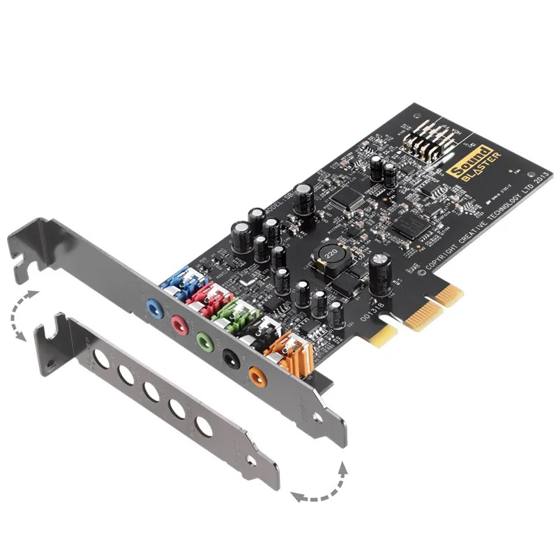 Creative Sound Blaster Audigy FX PCIe 5.1 Sound Card with High Performance Headphone Amp