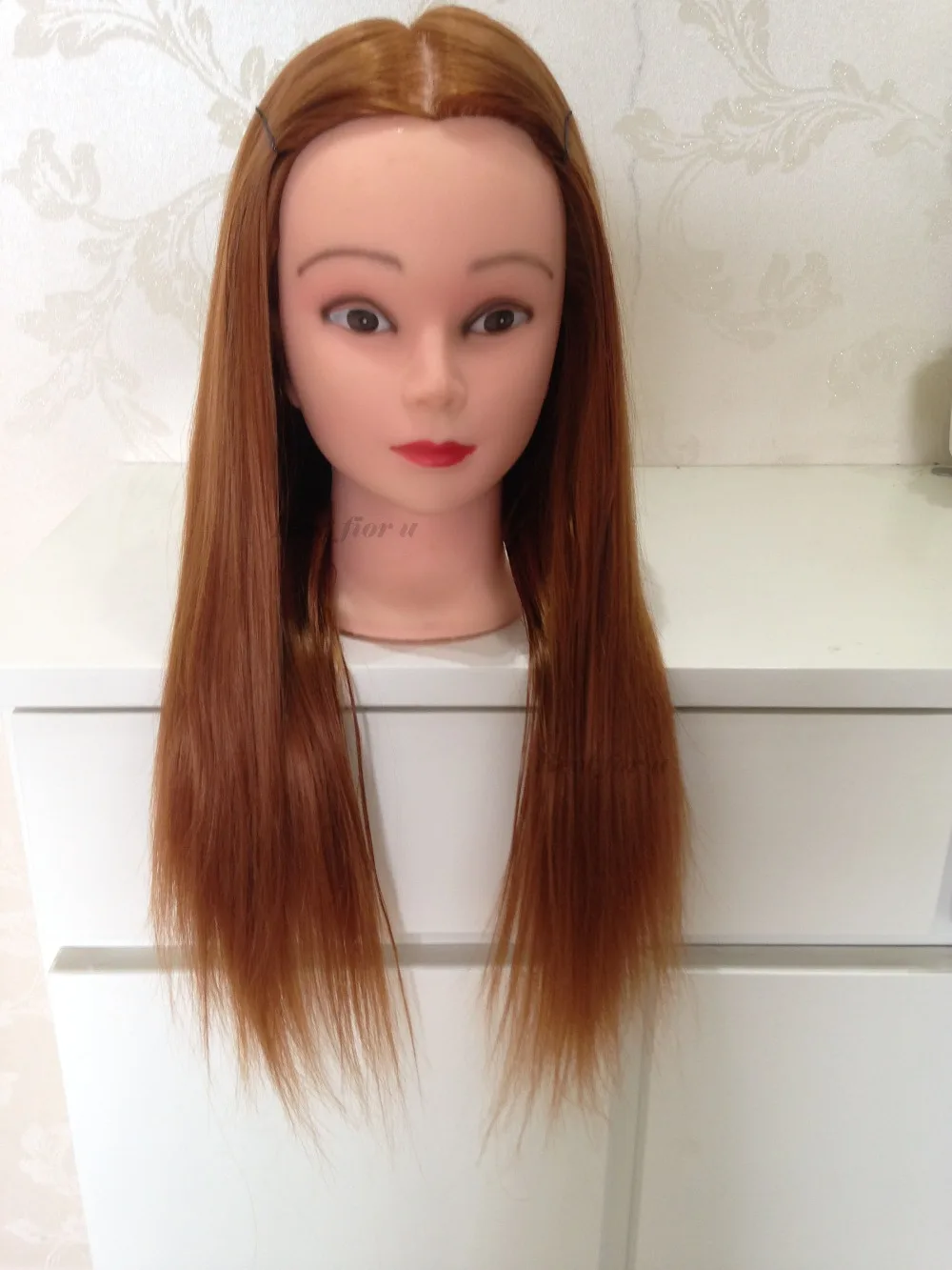 Free Shipping!! New Hairdressing Dolls Head Hairdressing Dolls Head With Hair Practice Head With Clamp Hair Mannequins For Sale