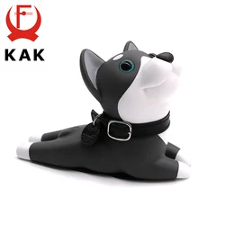 KAK Cute Door Stops Cartoon Creative Silicone Baby Door Stopper Holder Safety Toys For Kids Room Children Furniture Hardware