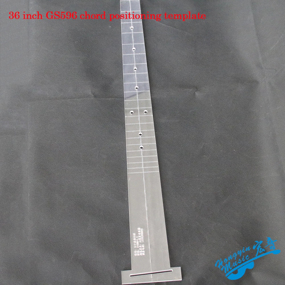 Ukulele Guitar Fingerboard, Fret, Bridge, Point Of Articulation Positioning Transparent Acrylic Template Guitar Making Molds