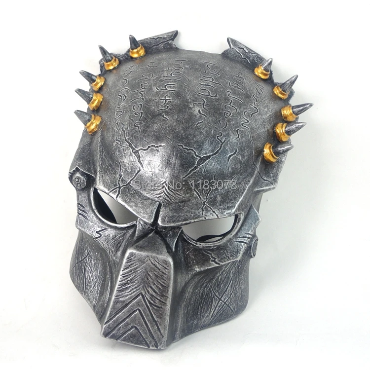 Alien VS Predator Warrior Deluxe Movie Alien Mask Funny Adult Horror Scary Predator Masks Halloween Carnival Masquerade Cosplay