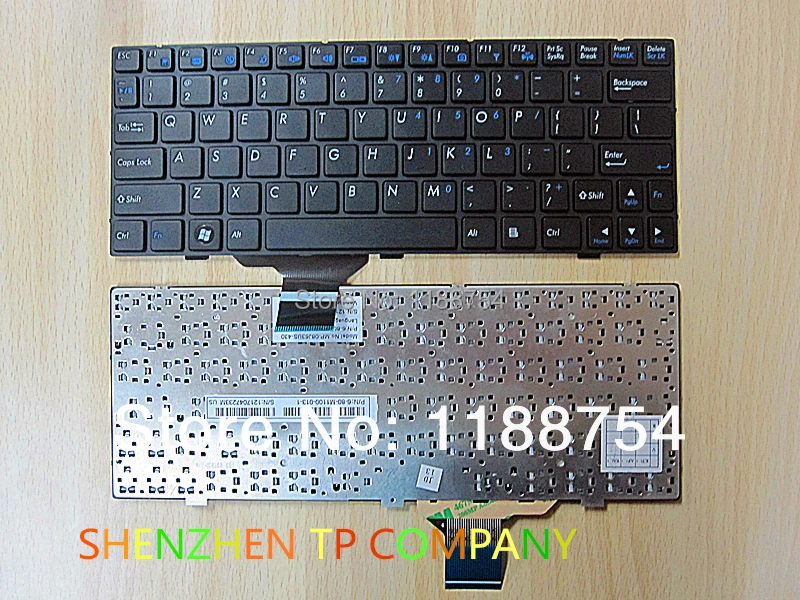 Brand New laptop keyboard For Clevo M1110 M1110Q M1111 M1115 M11X  M111X-X M1110Q-C M1100Q-C US KEYBOARD MP-08J63USUS-430