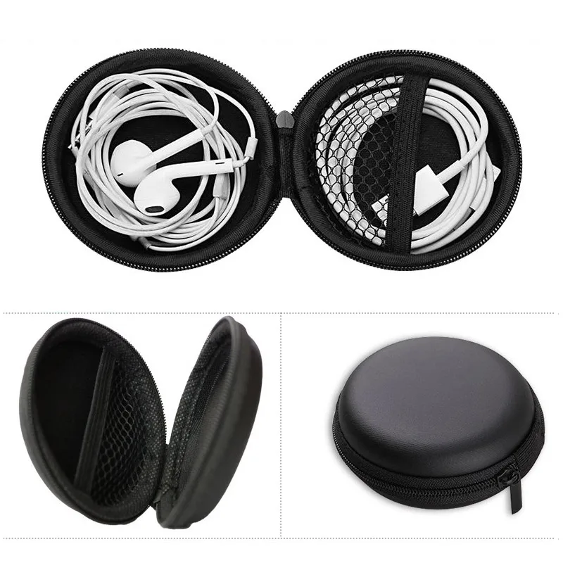 Étui étanche multifonction pour écouteurs AirPods, design à fermeture éclair, sac antichoc Mi Box Mod, haute qualité