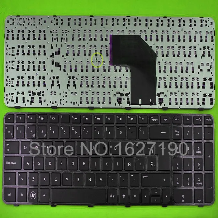 

New SP Spanish Keyboard for HP G6-2000 GLOSSY FRAME BLACK Laptop Keyboards With