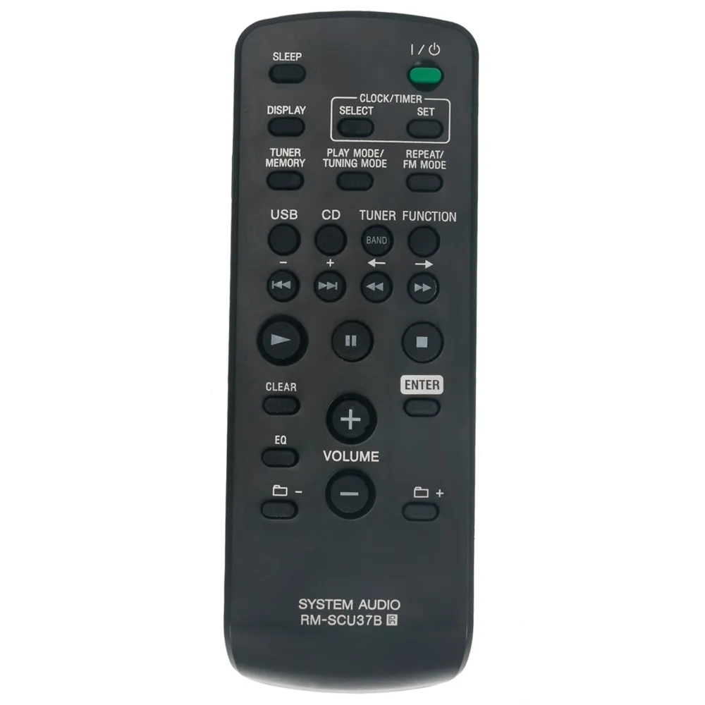 New Remote Control RM-SCU37B for Sony AUDIO SYSTEM cmtfx200 cmt-fx200 hcd-fx205 en cmtfx205