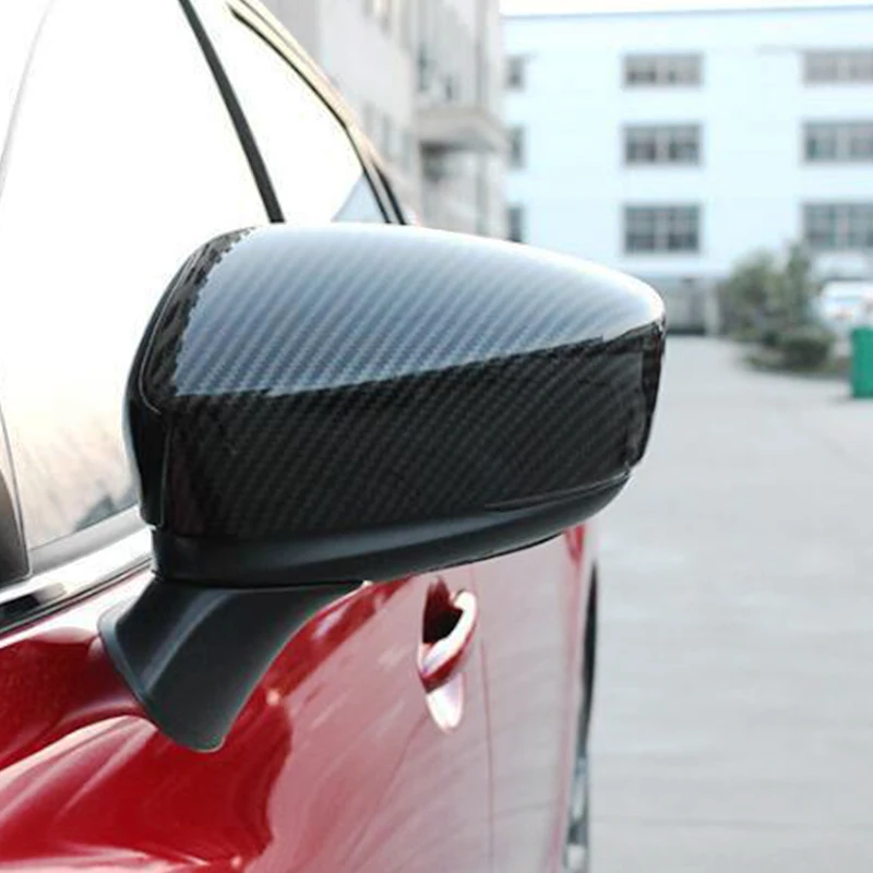 High Quality ABS Carbon Fiber For Mazda 6 Atenza 2013-2018 Accessories Auto Side Rearview Mirror Cover Trim Car Styling 2Pcs