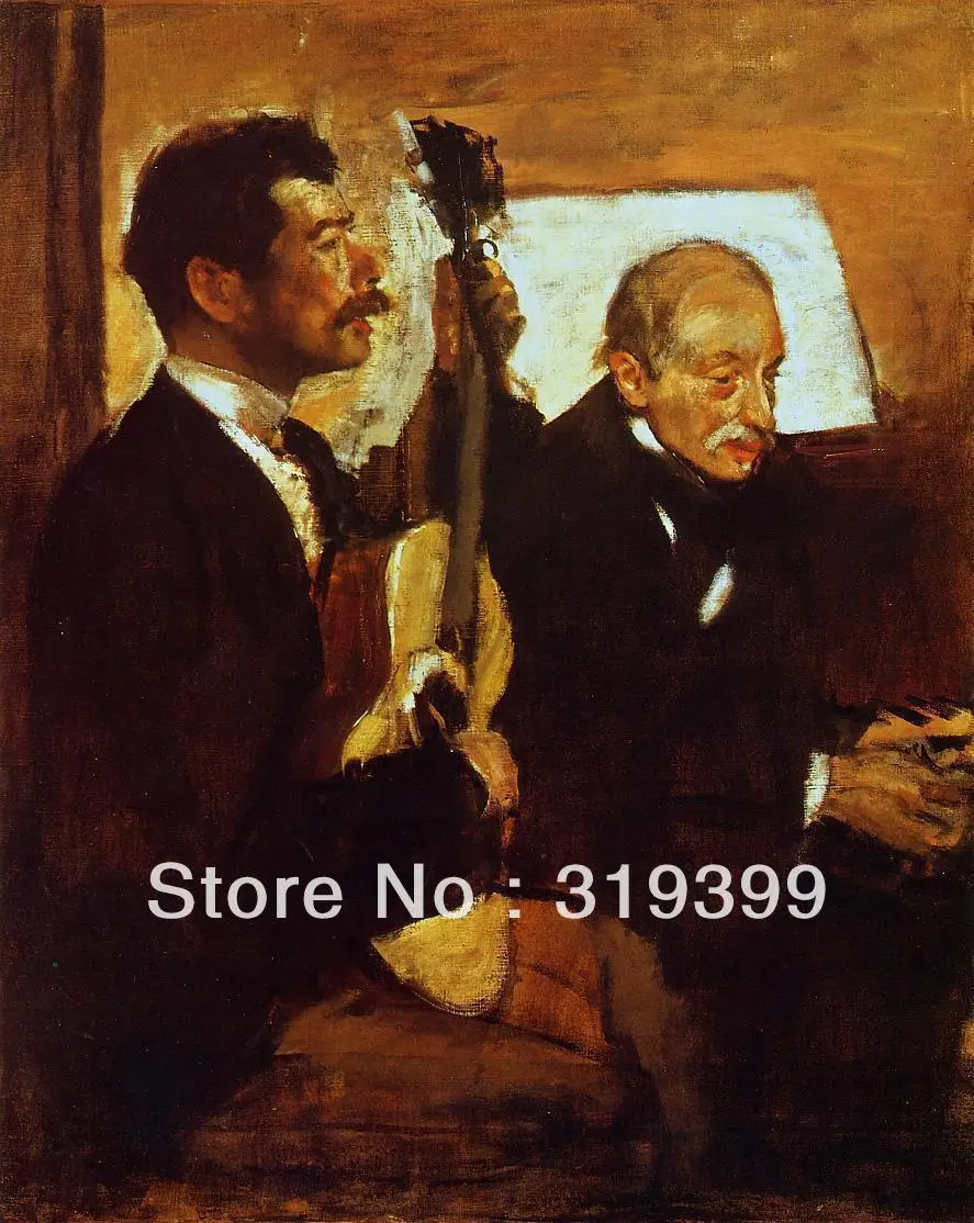 

Oil Painting Reproduction on Linen Canvas,Degas' Father by edgar degas ,Free Shipping,handmade,Museum Quality