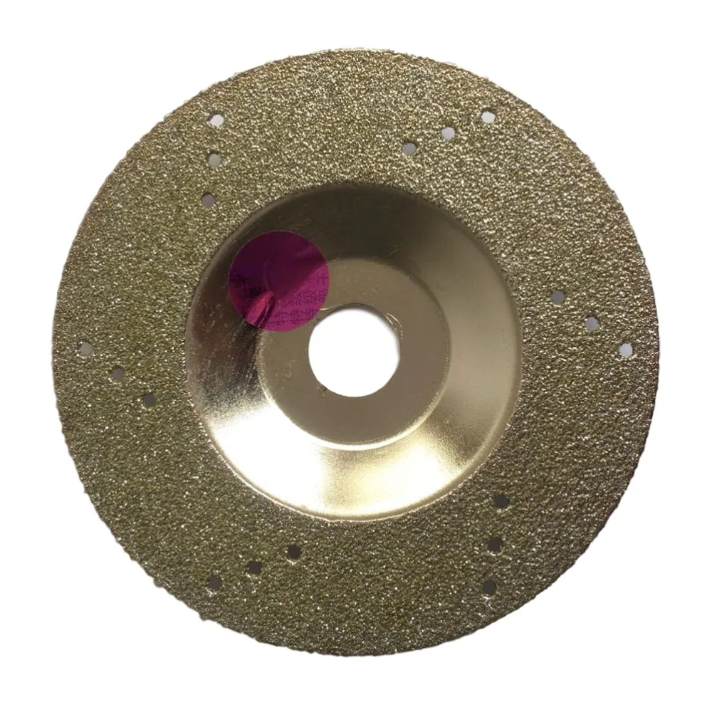 

100mm Diamond Pads Electroplate Brazed Saw Blade 4'' for Grandite Ceramic and Jade Cutter High Quality A Class