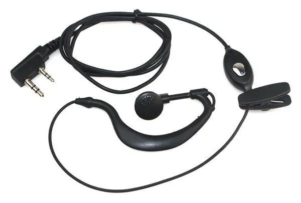 2pcs 2 PIN Earpiece Headset for BAOFENG UV5R 888S KENWOOD TH PUXING TYT QUANSHENG New