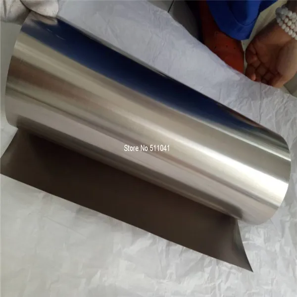 99.96% 순수 니켈 니켈 금속 호일 얇은 시트 샘플 0.2mm x 200mm x 500mm 도매 가격, 무료 배송